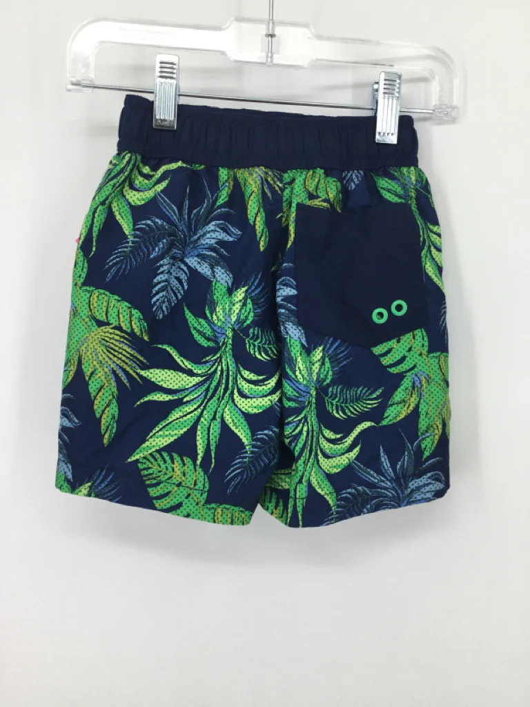 Crazy 8 Child Size 18-24 Months Blue Tropical Swimwear - boys - Image 2