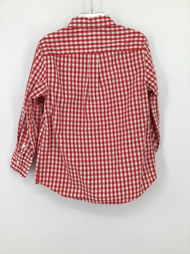 Crewcuts Child Size 4 Red Gingham Shirt - boys - Image 2