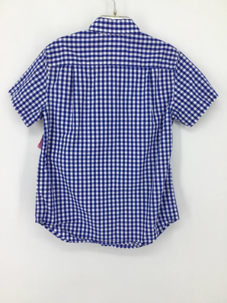 Crewcuts Child Size 6 Blue Gingham Shirt - boys - Image 2