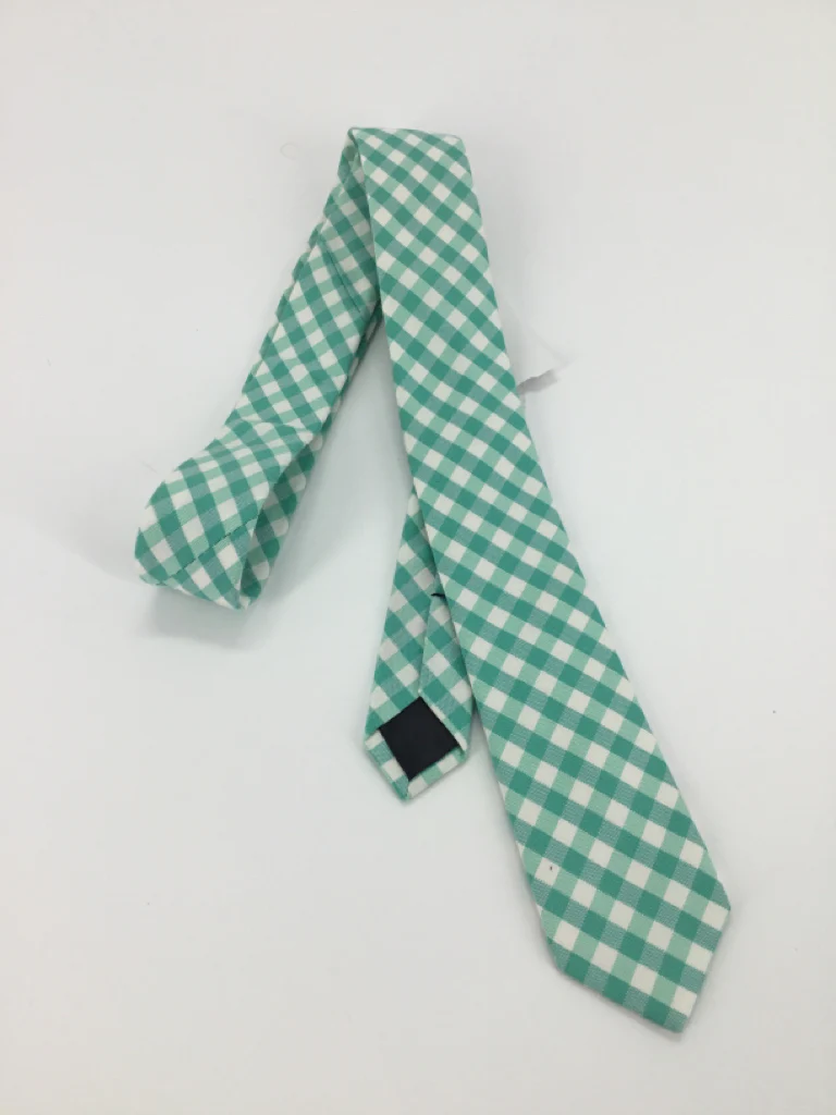 Crewcuts Green Gingham 42" Tie