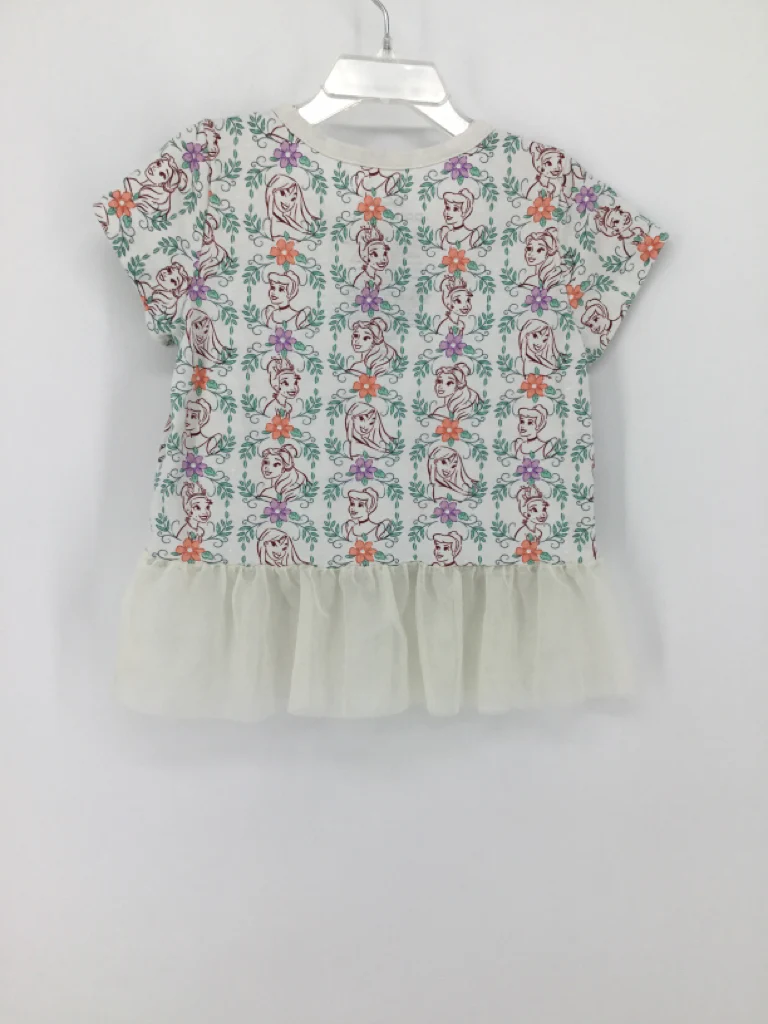 Disney Child Size 4 White Shirt - girls - Image 2