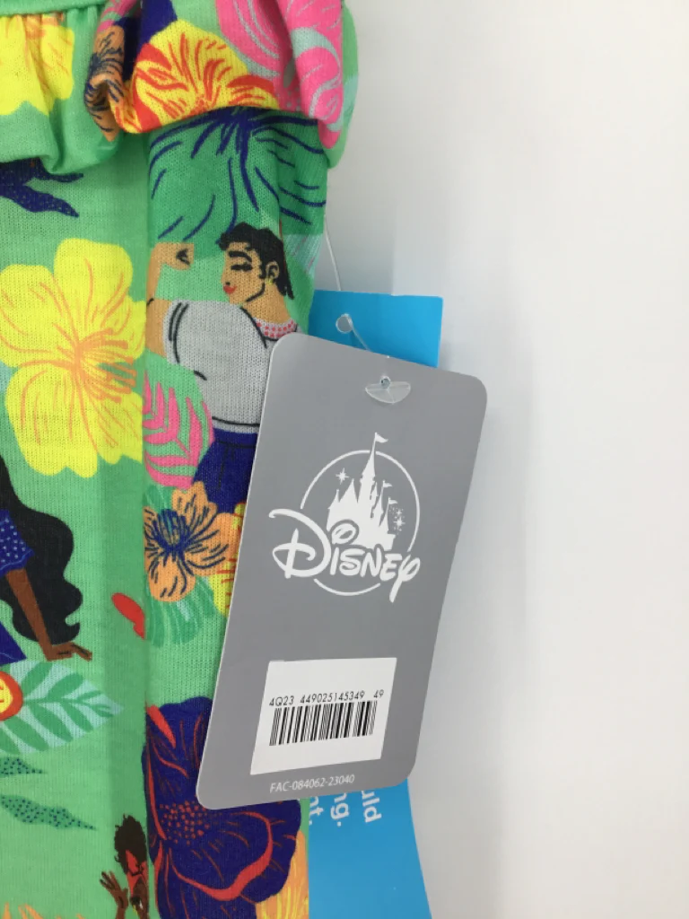 Disney Child Size 7 Green Pajamas - girls - Image 2