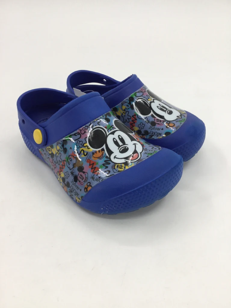 Disney Child Size 7 Toddler Blue Sandals/Flip Flops