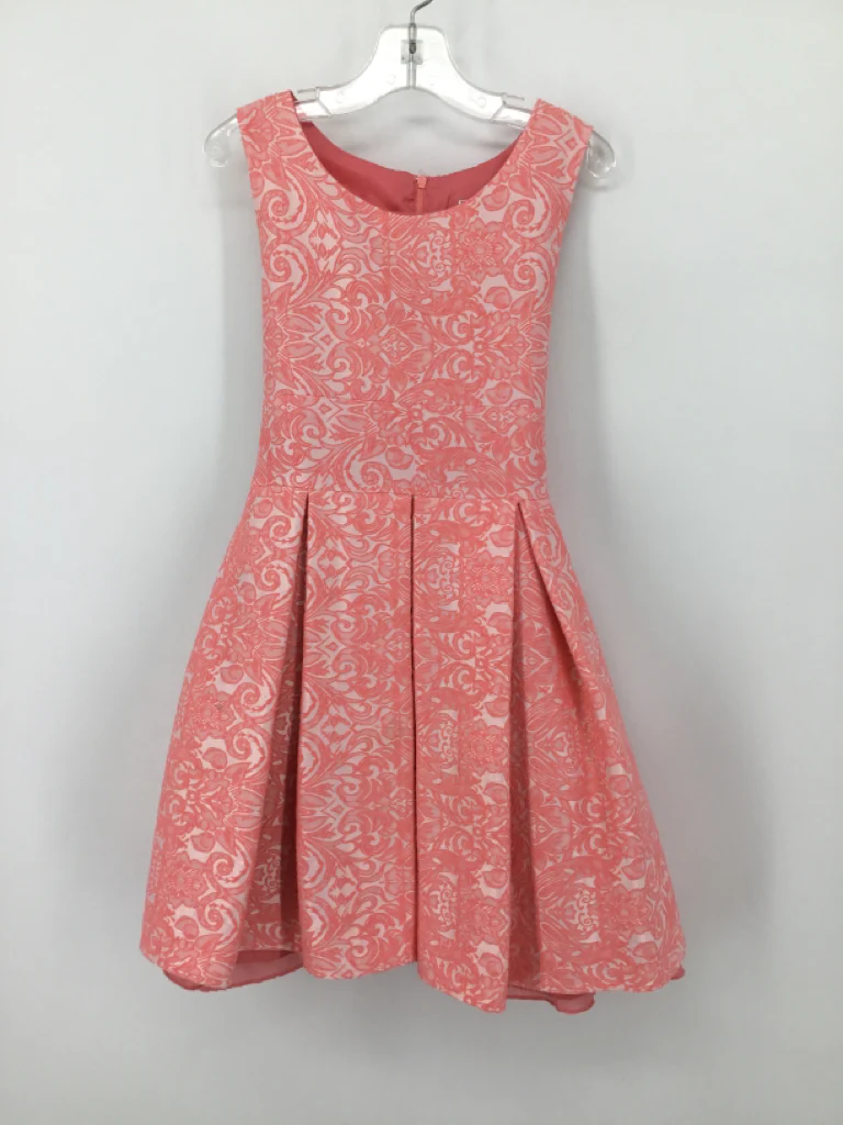 Dorissa Child Size 7 Pink Dress - girls