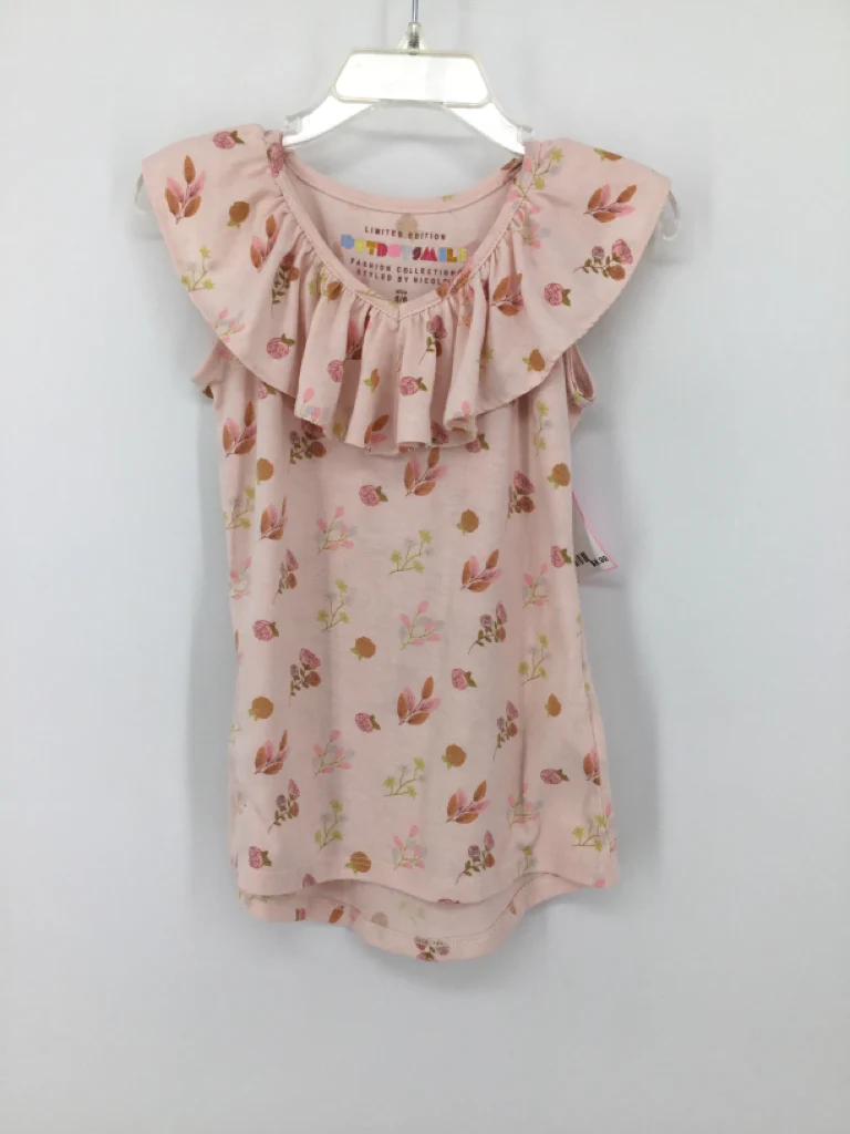 Dot Dot Smile Child Size 5 Pink Tank top - girls