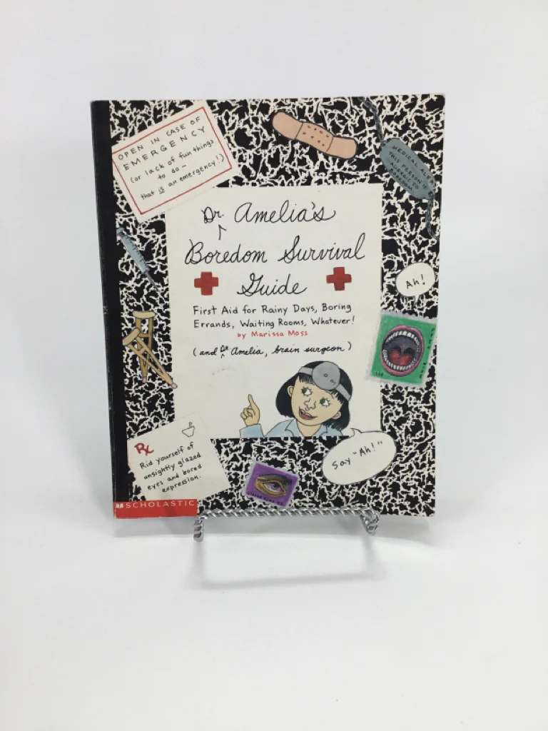 Dr. Amelia's Boredom Survival Guide Paperback Book
