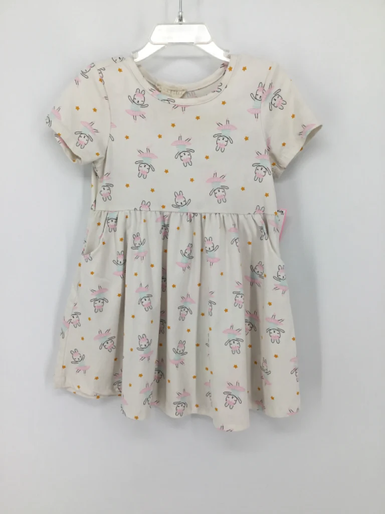 Emma & Elsa Child Size 4 White Dress - girls