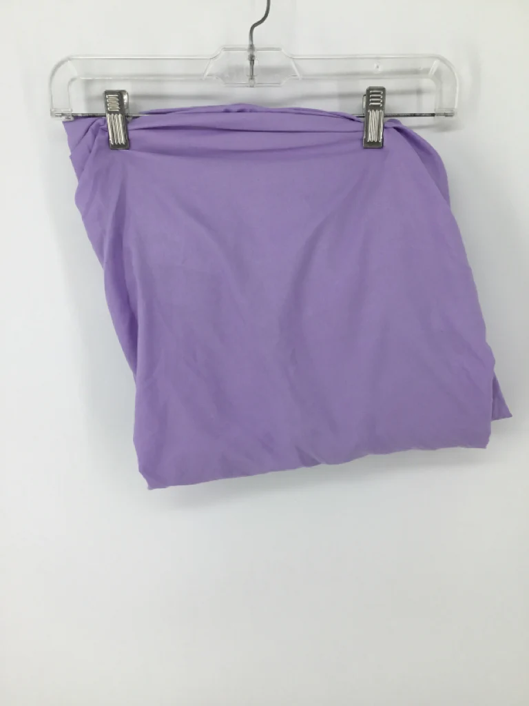 Everyday Kids Purple Crib Sheet