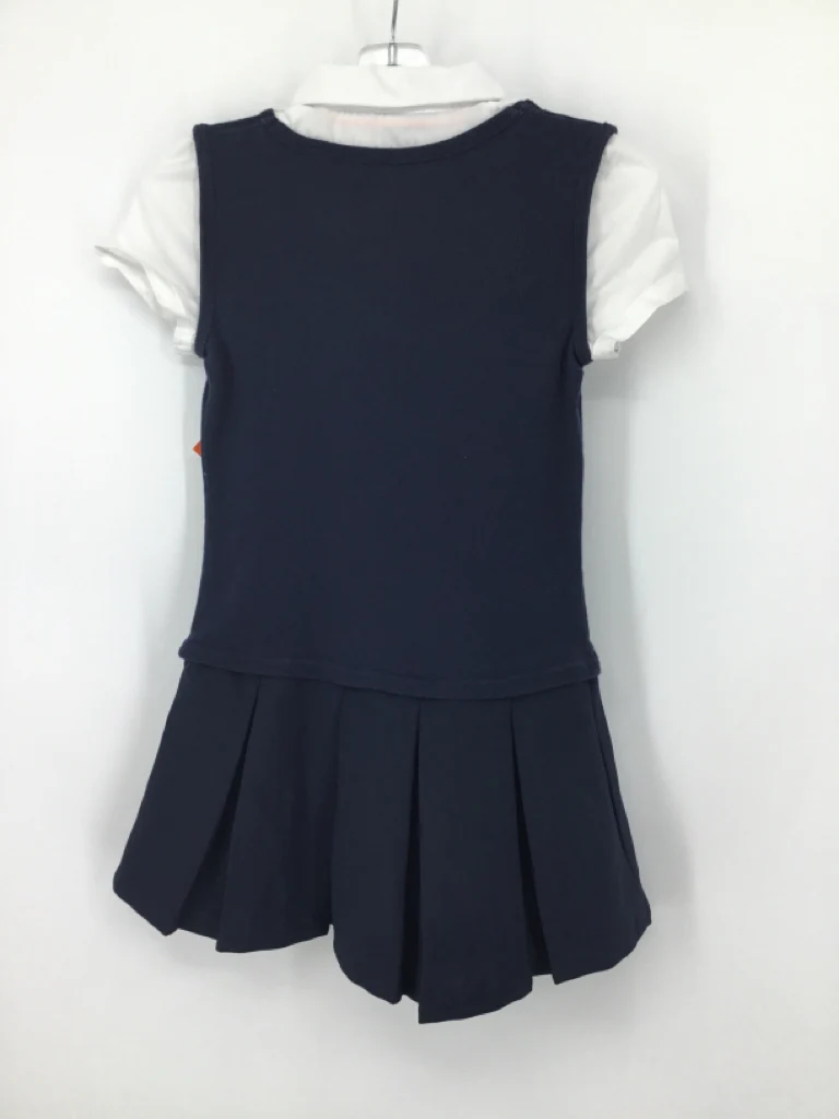 French Toast Child Size 6 Navy Dress - girls - Image 2