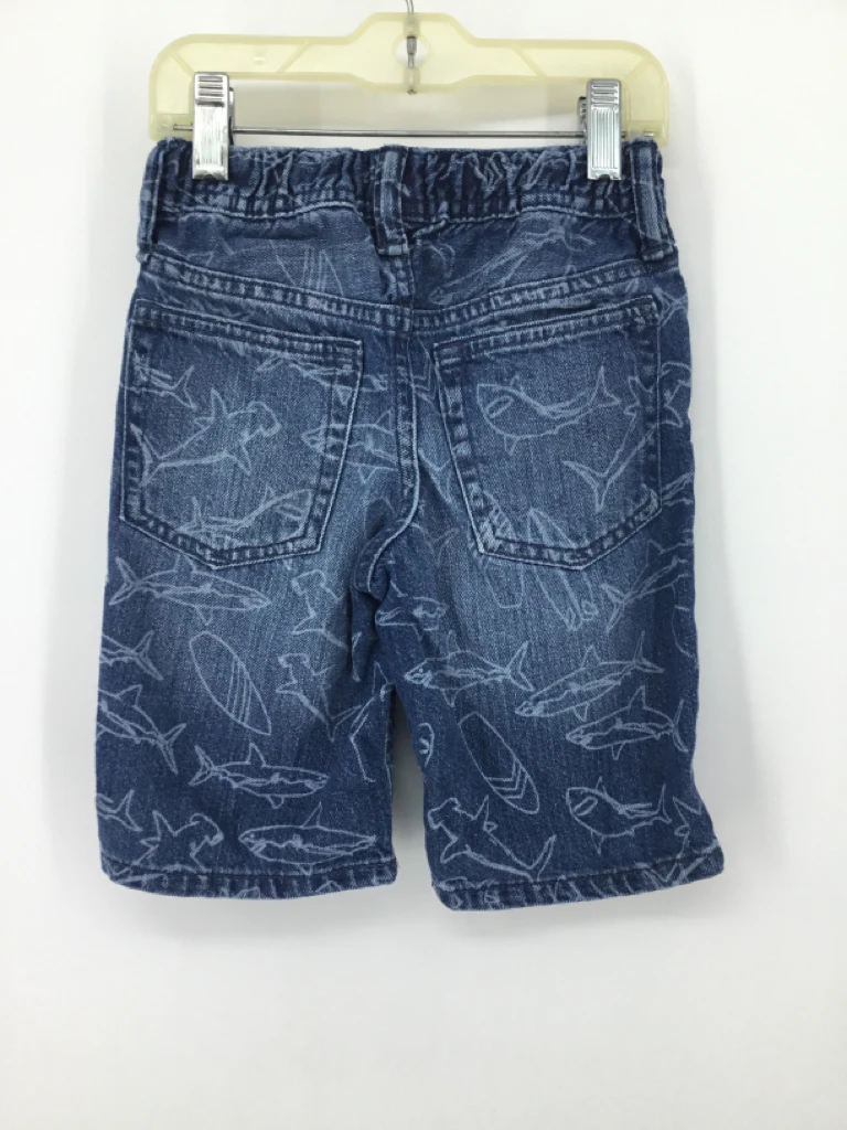 Gap Denim Child Size 5 Blue Sharks Shorts - boys - Image 2