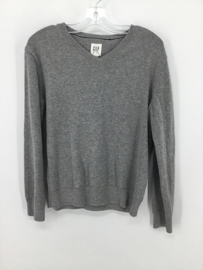 Gap Kids Child Size 10 Gray Solid Sweater - boys