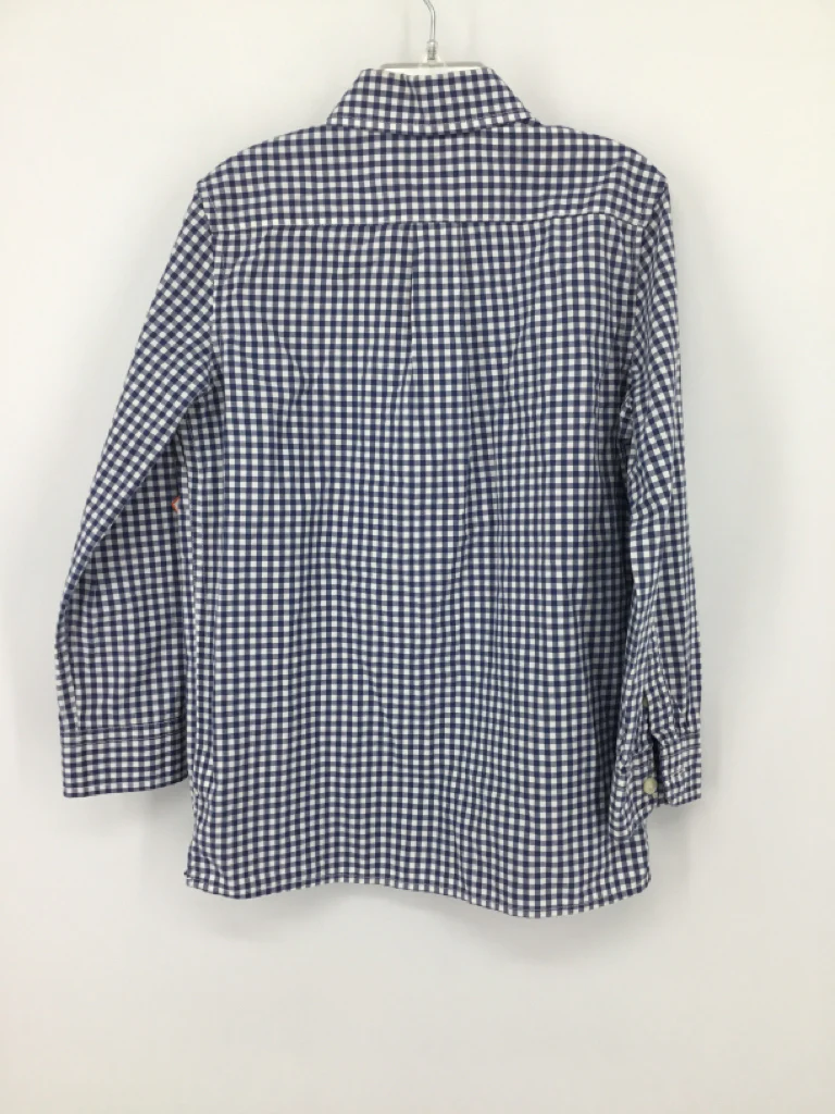 Gap Kids Child Size 6 Blue Checkered Shirt - boys - Image 2