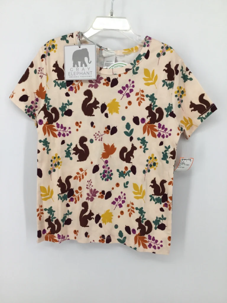 Gray Elephant Child Size 6 Multi-Color T-shirt - girls