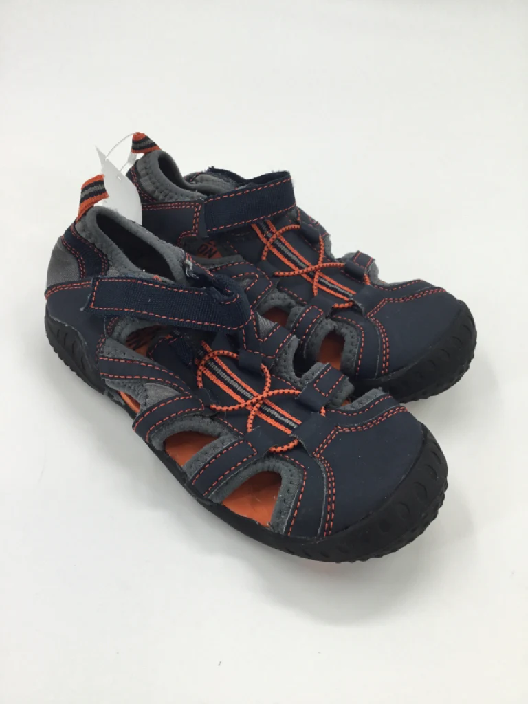 Harper Canyon Child Size 13 Navy Sandals/Flip Flops
