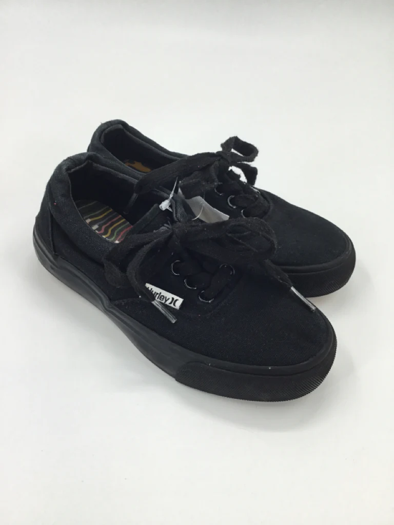 Hurley Child Size 1 Youth Black Sneakers