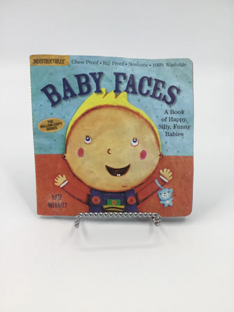 Indestructibles Baby Faces Soft Book