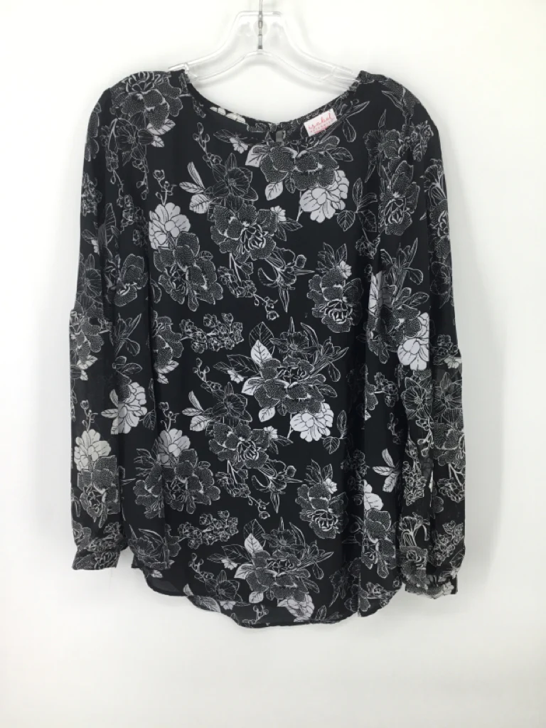 isabel Maternity Size L Poly Blend Top