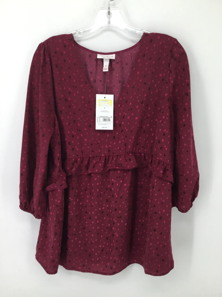 isabel Maternity Size M Poly Blend Top