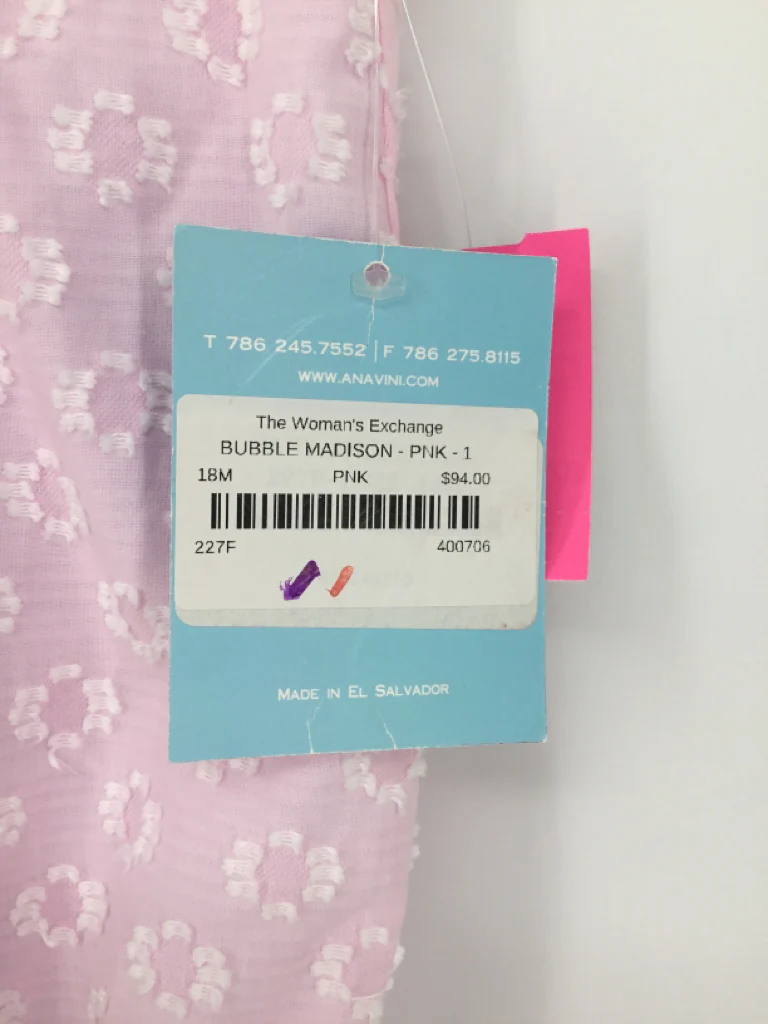 Anavini Child Size 18 Months Pink Outfit - girls - Image 2