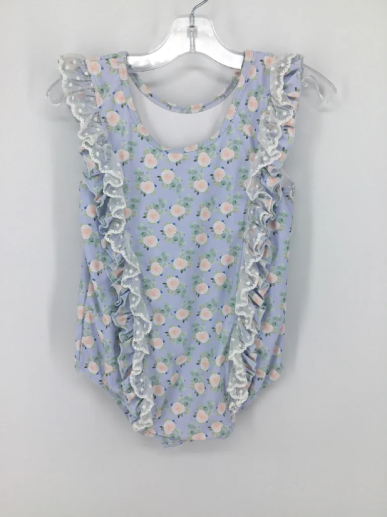 Jane + Jo Child Size 8 Blue Swimwear - girls - Image 2