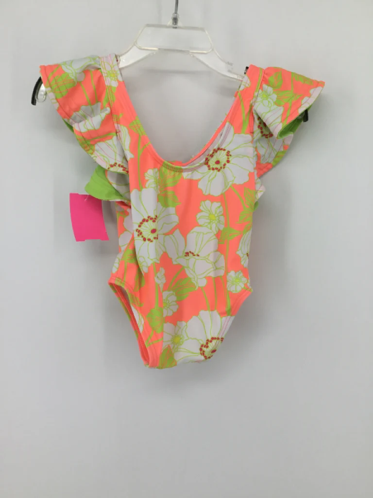 Janie and Jack Child Size 6-12 Months Orange Swimwear - girls - Image 2
