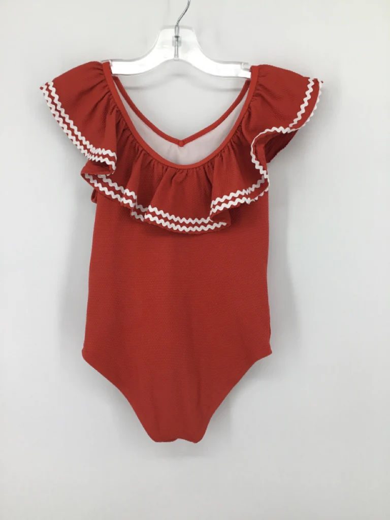 Janie and Jack Child Size 8 Red Swimwear - girls - Image 2
