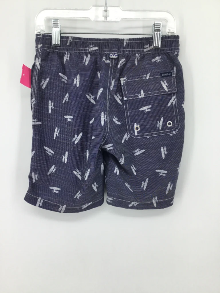 Johnnie-O Child Size 6 Blue Print Swimwear - boys - Image 2