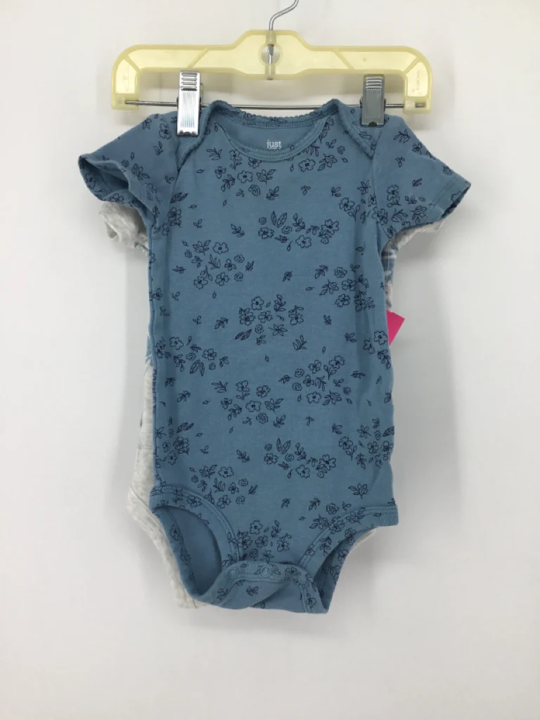 Just One You Made by Carters Child Size 12 Months Blue Onesie