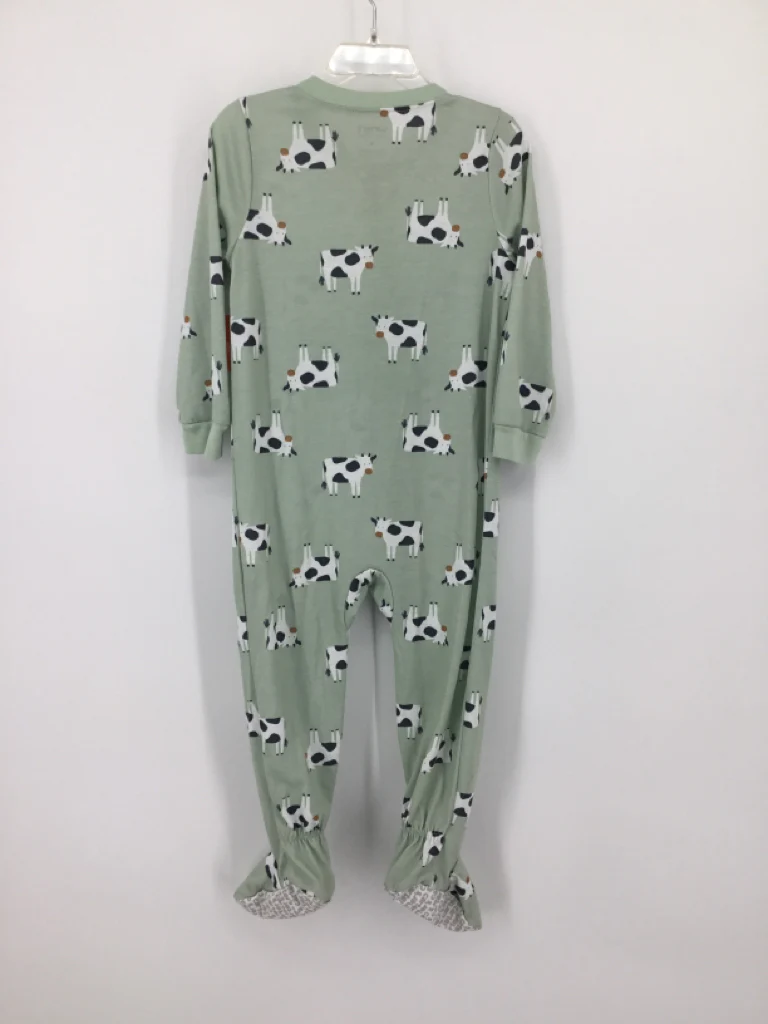 Just One You Made by Carters Child Size 3 Green Sleepers - Image 2