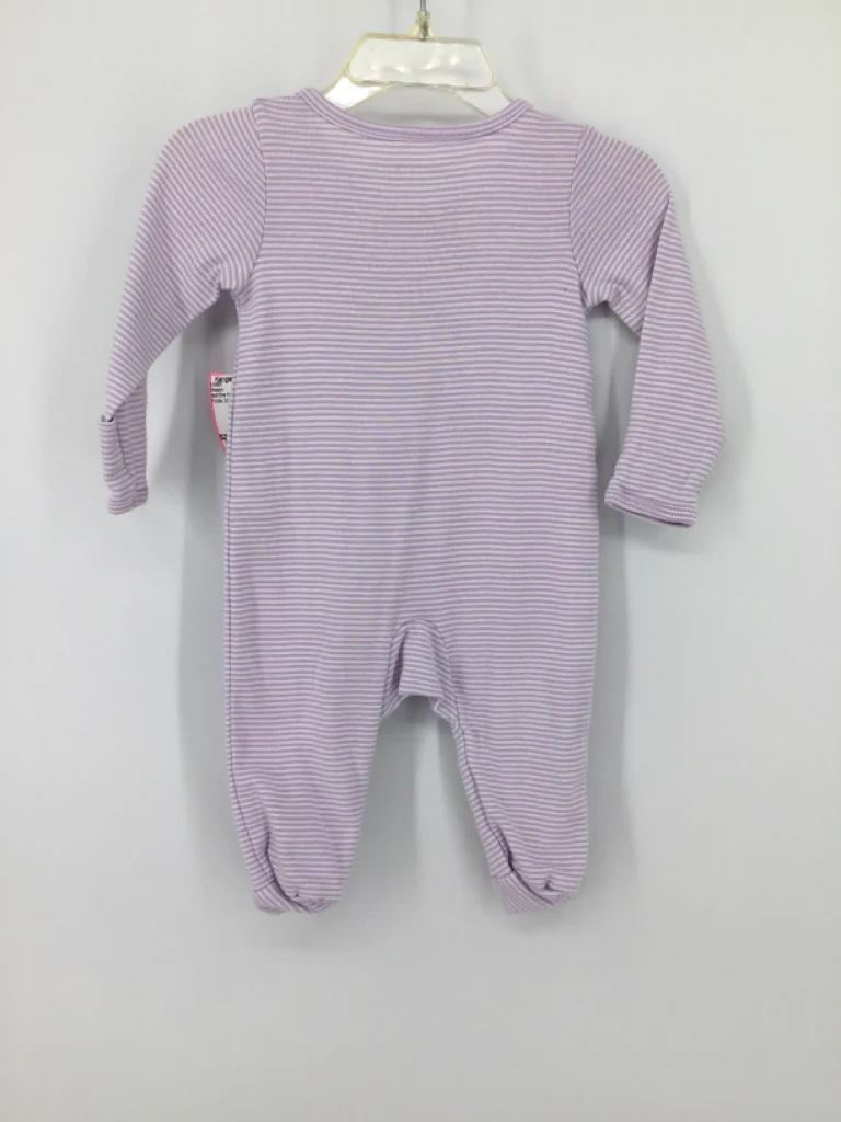 Just One You Made by Carters Child Size 3 Months Purple Sleepers - Image 2