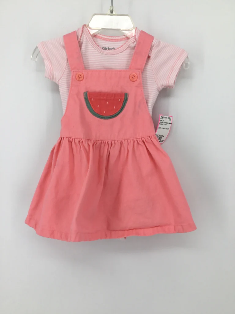 Just One You Made by Carters Child Size 6 Months Pink Dress - girls