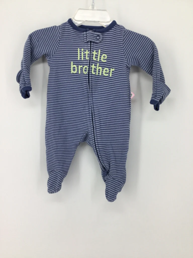 Just One You Made by Carters Child Size Newborn Blue Sleepers