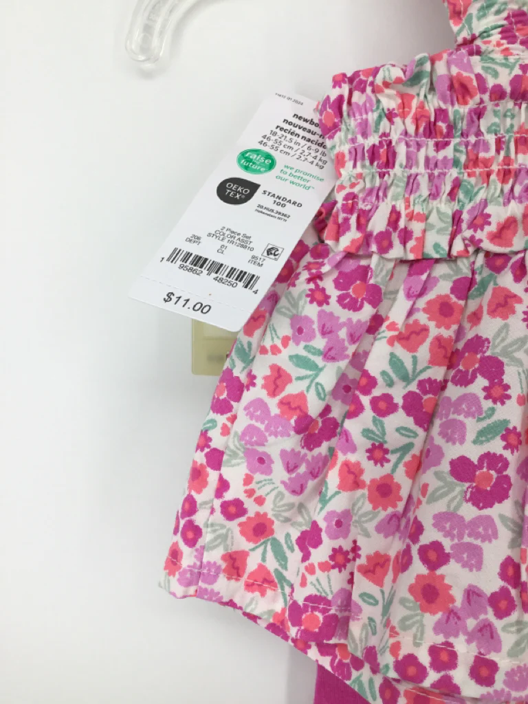 Just One You Made by Carters Child Size Newborn Pink Outfit - girls - Image 2