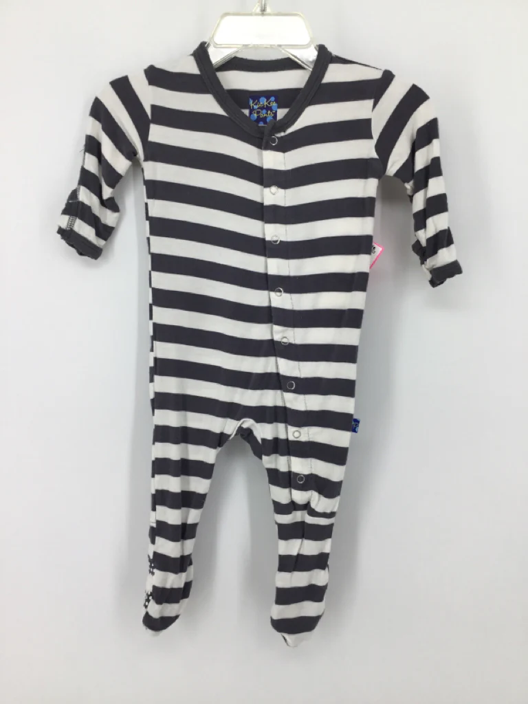 Kickee Pants Child Size 0-3 Months Gray Sleepers