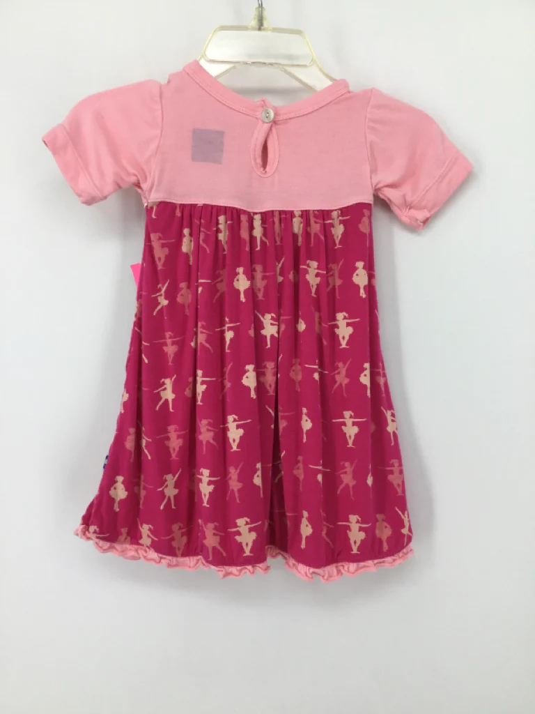 Kickee Pants Child Size Newborn Pink Dress - girls - Image 2