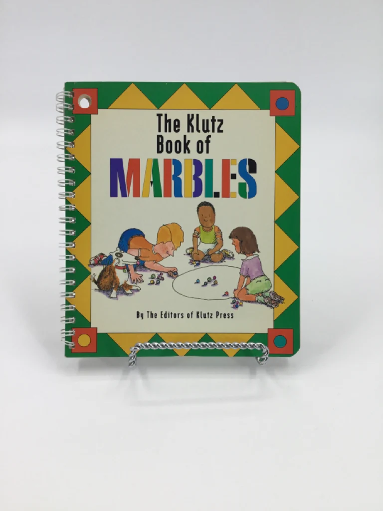 Klutz Book of Marbles Paperback Book