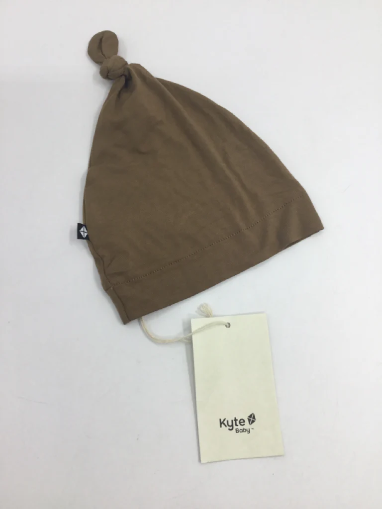 Kyte Child Size 3-6 Months Brown Solid Hats - boys
