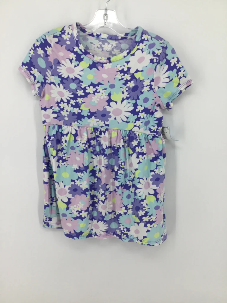 Lands' End Child Size 8 Purple Shirt - girls