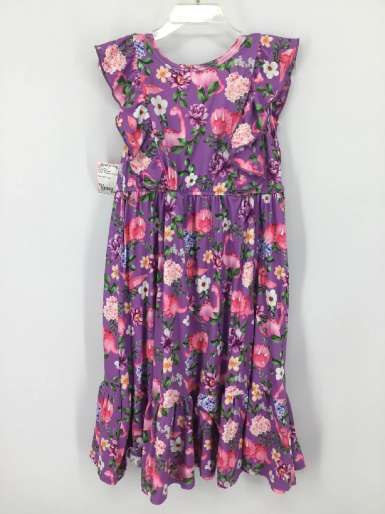 Love & Sprinkles Child Size 7 Purple Dress - girls - Image 3
