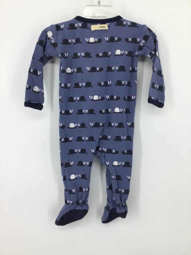 L'oved baby Child Size 6-9 Months Blue Sleepers - Image 2