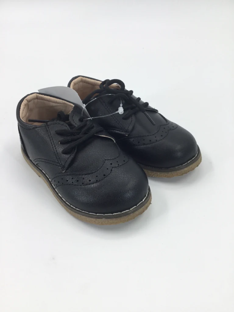 MG Baby Child Size 8.5 Toddler Black Dress Shoes