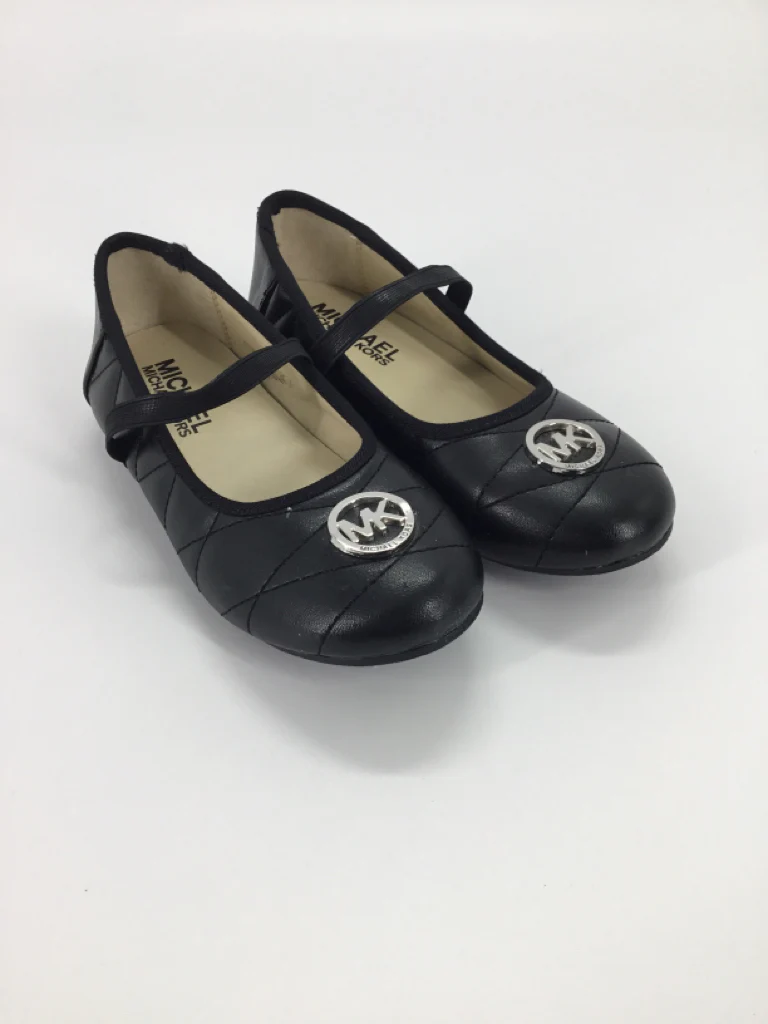 Micheal Kors Child Size 11 Black Dress Shoes