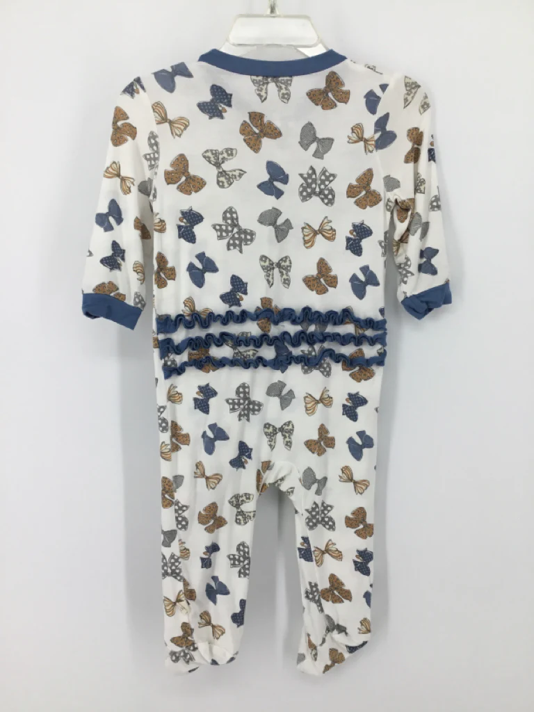 Milkberry Child Size 6-9 Months Blue Sleepers - Image 2