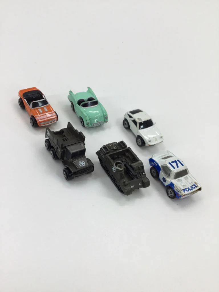 Mini Vehicles - Set of 6