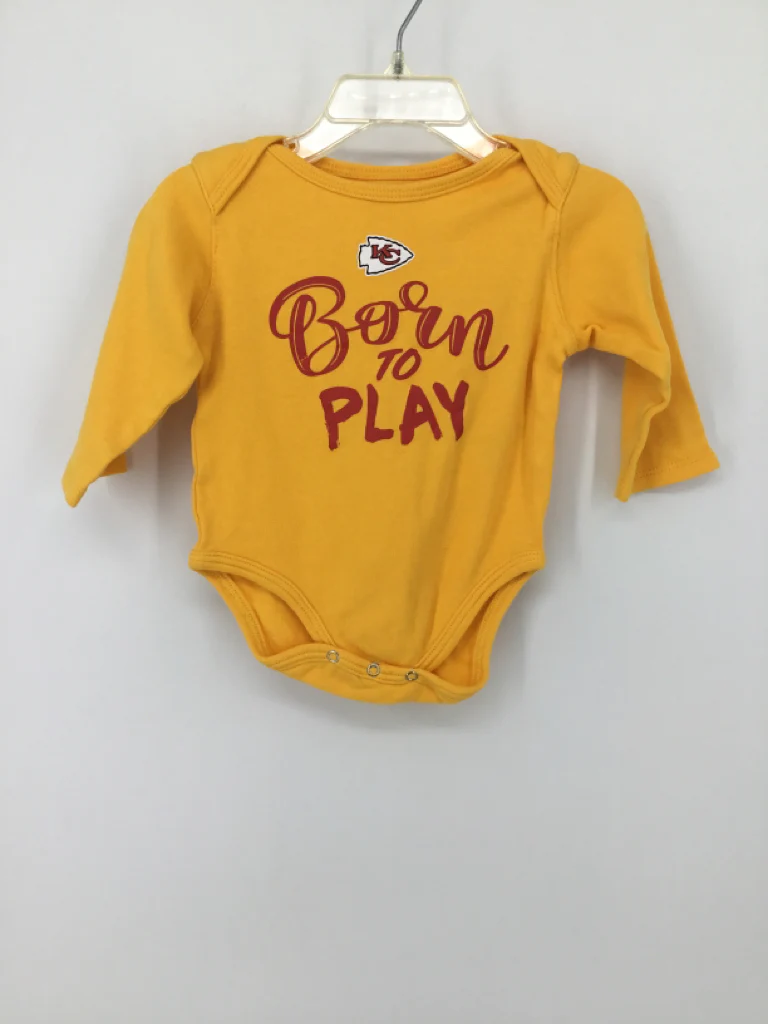 NFL Child Size 6-9 Months Yellow Onesie