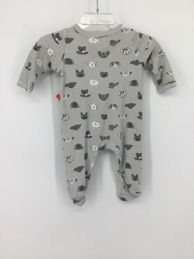 Nordstrom Child Size Newborn Gray Sleepers - Image 2