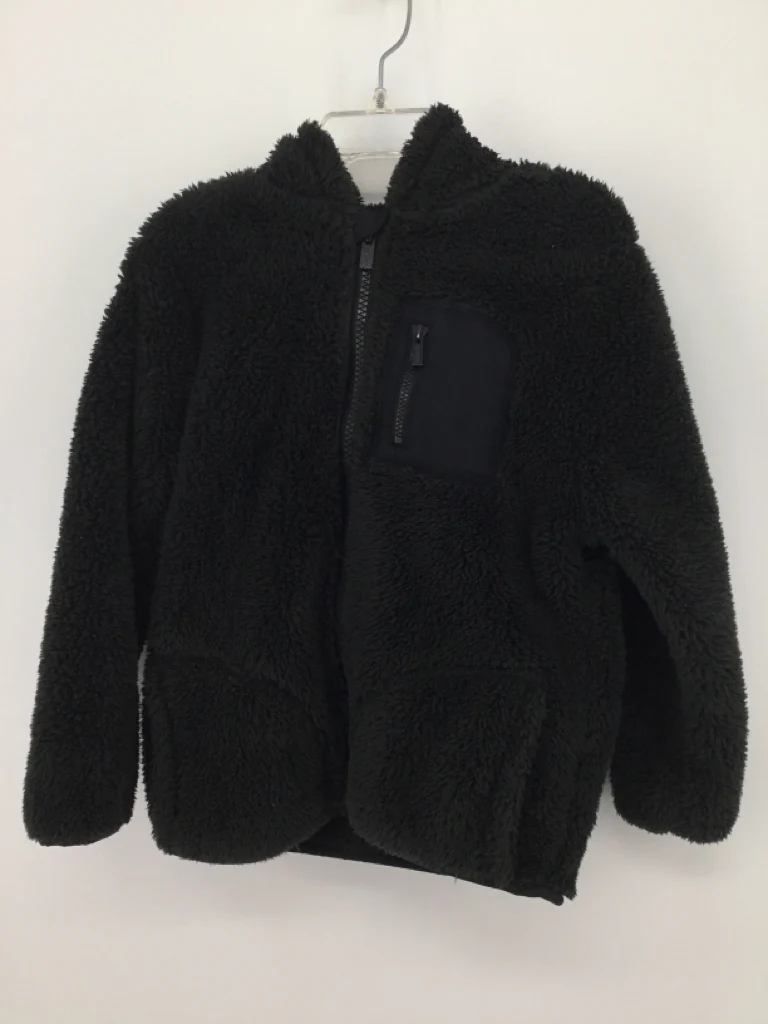 Old Navy Child Size 5 Black Solid Jacket - boys