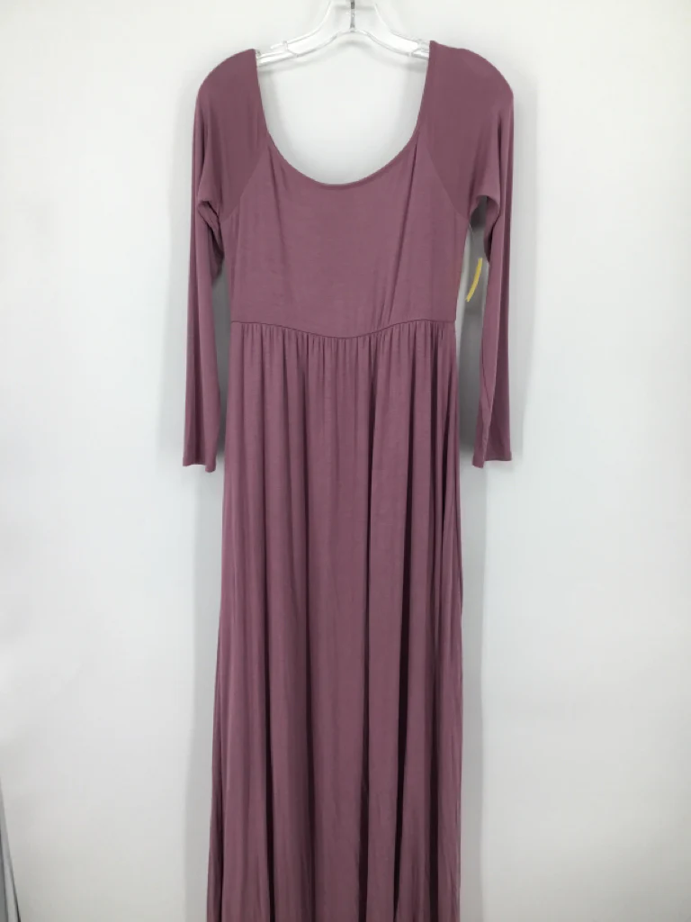 Pink Blush Size M Rayon Blend Dress - Maternity