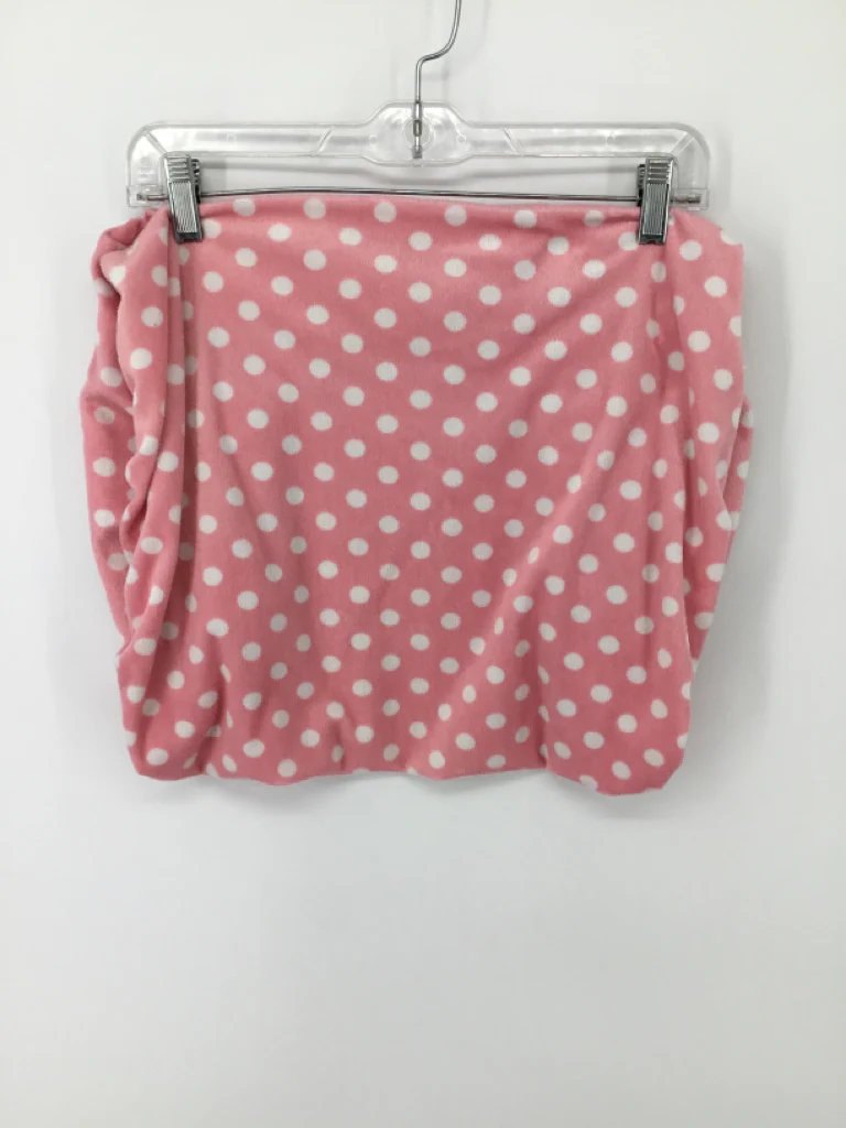 Pink Polka Dot Changing Pad Cover
