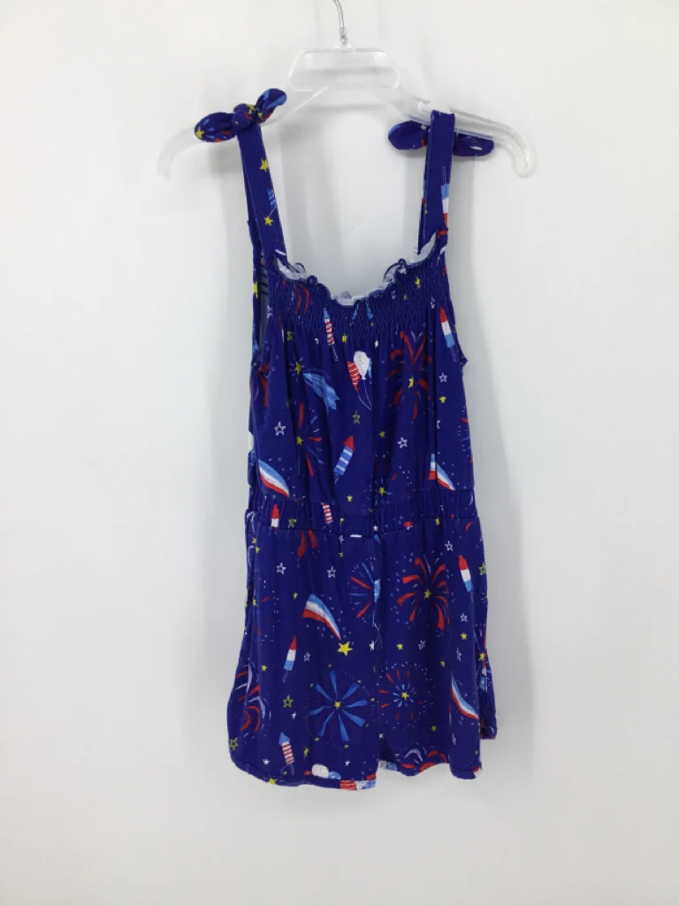 Play by Little Sleepies Child Size 7 Blue Stars & Stripes Outfit - Image 2